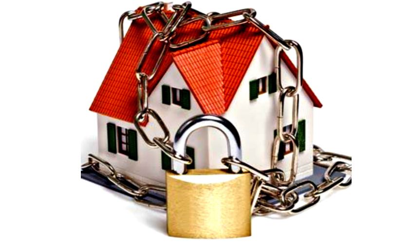 Afgesloten woning als beeldmerk voor Waalre